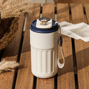 450ML Stainless Steel Thermo Water Bottle | LED Temperature Display Mug - ORYMERE
