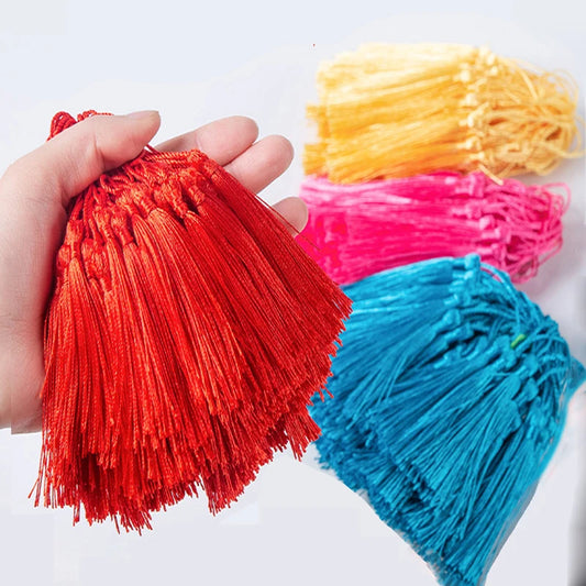 Colorful Craft Tassels for DIY Jewelry Making and Accessories