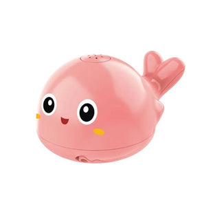 Electric Whale Spray Water Bath Toy | LED Light & Music Bathtub Toy - ORYMERE