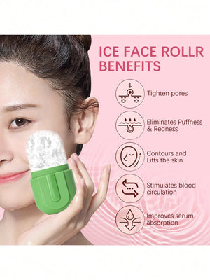 Ice Roller for Face – Reusable Facial Ice Mold & Cooling Skincare Massager - ORYMERE
