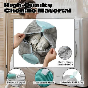 Machine Washable Shoe Washing & Drying Bag | Laundry Protector - ORYMERE