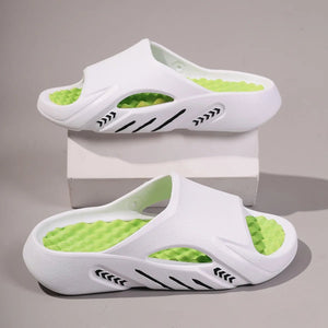 Men’s Cloud Slides – Ultra Soft Thick Sole EVA Slippers for Indoor & Outdoor Wear - ORYMERE