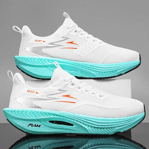 Men’s Lightweight Running Shoes – Breathable Air Mesh Athletic Sneakers with Cushioned EVA Insole - ORYMERE