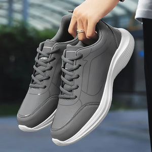 Men’s Waterproof Running Shoes – Lightweight Lace-Up Walking Sneakers with EVA Sole - ORYMERE