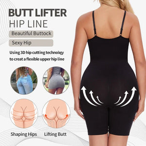 Women's Bodysuit Shapewear Tank Top | Firm Tummy Control Body Shaper - ORYMERE