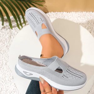 Women’s Canvas Summer Slippers – Breathable Slip-On Indoor Outdoor Casual Shoes - ORYMERE