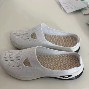 Women’s Canvas Summer Slippers – Breathable Slip-On Indoor Outdoor Casual Shoes - ORYMERE