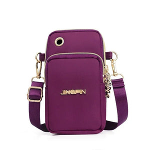 Women's Crossbody Mobile Phone Bag | 3-Layer Wallet & Neck Pouch - ORYMERE