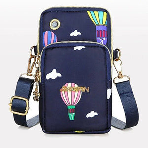 Women's Crossbody Mobile Phone Bag | 3-Layer Wallet & Neck Pouch - ORYMERE