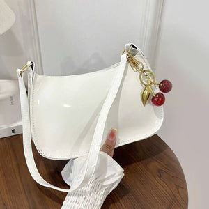 Women's PU Leather Shoulder Bag | Fashion Underarm Commuting Handbag - ORYMERE