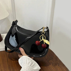 Women's PU Leather Shoulder Bag | Fashion Underarm Commuting Handbag - ORYMERE