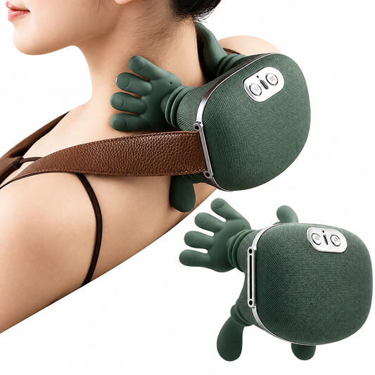 Ergonomic Neck & Shoulder Massager – Hand Grip Design for Relaxation