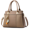 Structured Leather Handbags – Elegant Tote with Shoulder Strap Options