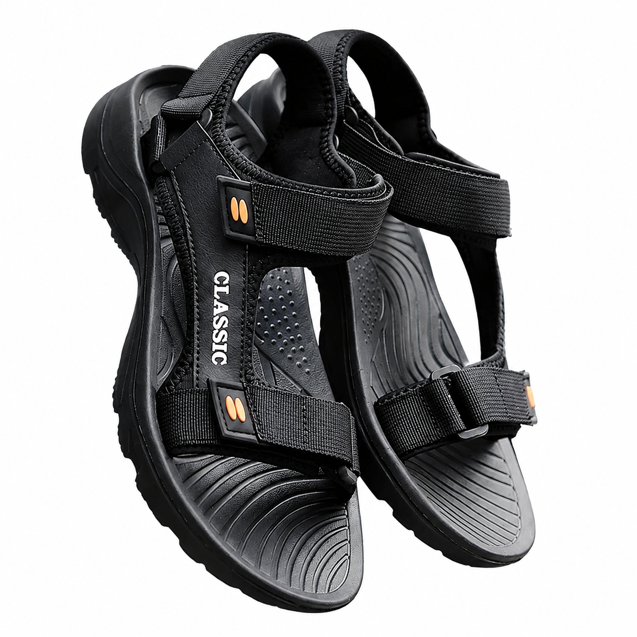 Men’s Adjustable Strap Sandals – Casual Open-Toe Comfort Footwear