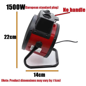 3000W Portable Electric Space Heater with Fan Adjustable Thermostat 2 Heat Settings&Fan Mode&Tip-Over Protection 1.5kw/2kw/3kw - ORYMERE
