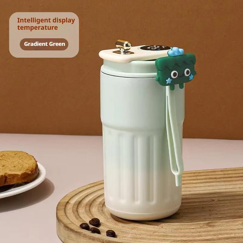 450ML Stainless Steel Thermo Water Bottle | LED Temperature Display Mug - ORYMERE