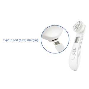 5-in-1 RF EMS LED Facial Beauty Device – Radio Frequency Face Massager for At-Home Skincare - ORYMERE
