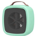 HTMCK Portable 500W PTC Ceramic Mini Heater Quiet Fast Heating Warm Air Warmer Fan for Home Indoor Office Winter