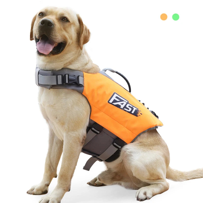 Adjustable Dog Life Jacket for Swimming, Boating & Water Adventures