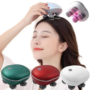 Electric Scalp Head Massager – Red Light Relaxation & Head Massage Tool - ORYMERE