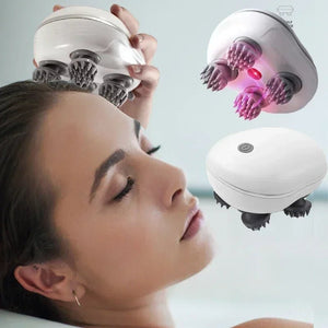 Electric Scalp Head Massager – Red Light Relaxation & Head Massage Tool - ORYMERE