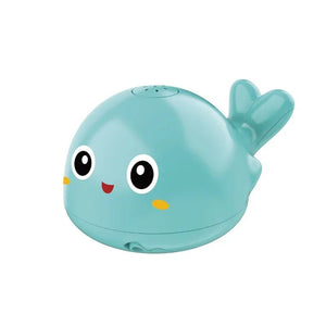 Electric Whale Spray Water Bath Toy | LED Light & Music Bathtub Toy - ORYMERE