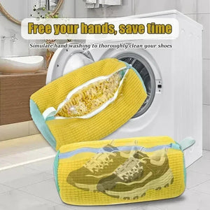 Machine Washable Shoe Washing & Drying Bag | Laundry Protector - ORYMERE