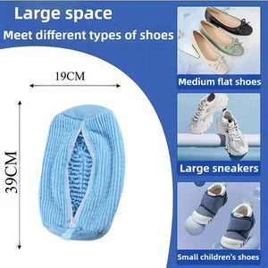 Machine Washable Shoe Washing & Drying Bag | Laundry Protector - ORYMERE