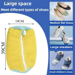 Machine Washable Shoe Washing & Drying Bag | Laundry Protector - ORYMERE