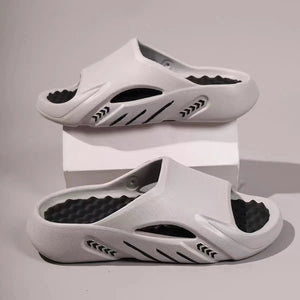 Men’s Cloud Slides – Ultra Soft Thick Sole EVA Slippers for Indoor & Outdoor Wear - ORYMERE
