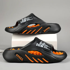 Men’s Cloud Slides – Ultra Soft Thick Sole EVA Slippers for Indoor & Outdoor Wear - ORYMERE