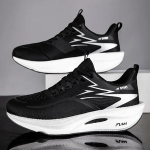 Men’s Lightweight Running Shoes – Breathable Air Mesh Athletic Sneakers with Cushioned EVA Insole - ORYMERE