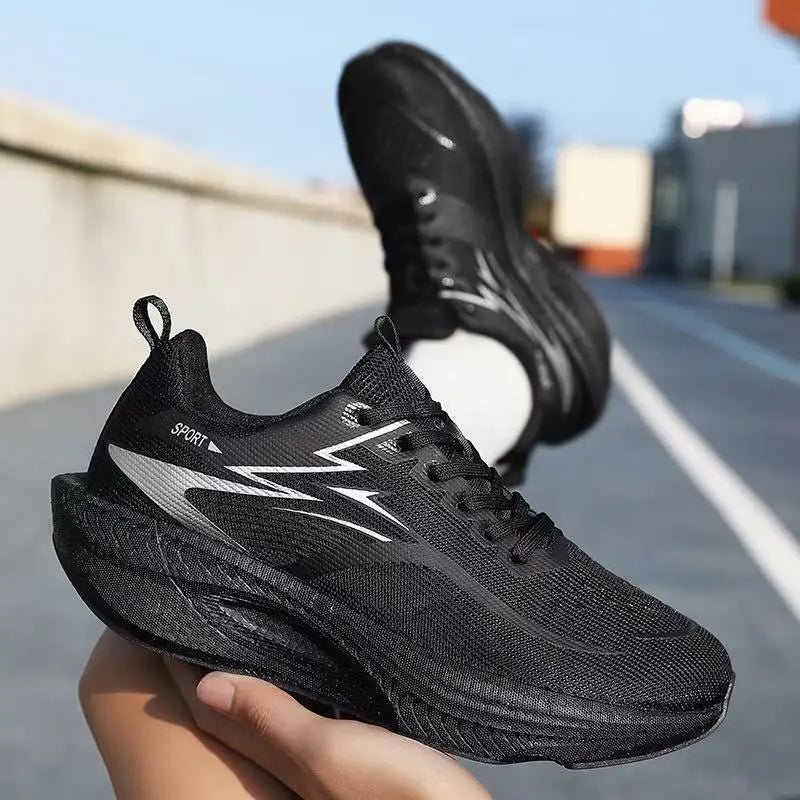 Men’s Lightweight Running Shoes – Breathable Air Mesh Athletic Sneakers with Cushioned EVA Insole - ORYMERE