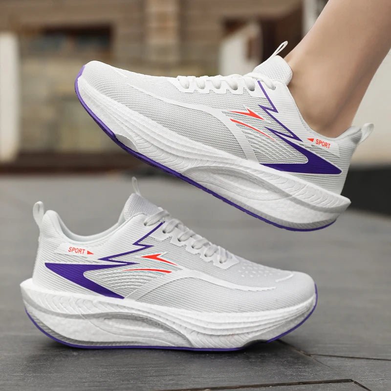 Men’s Lightweight Running Shoes – Breathable Air Mesh Athletic Sneakers with Cushioned EVA Insole - ORYMERE