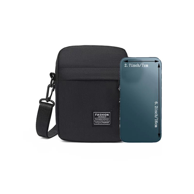 Men's Nylon Cross-Body & Shoulder Bag | Casual School Tote - ORYMERE