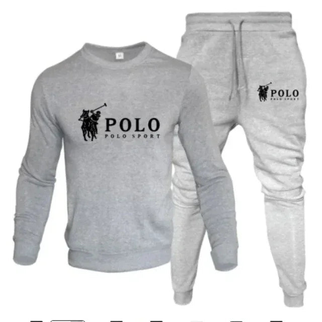 Men’s Sweatshirt & Jogger Set – Casual Autumn Winter Tracksuit for Fitness & Outdoor Wear - ORYMERE