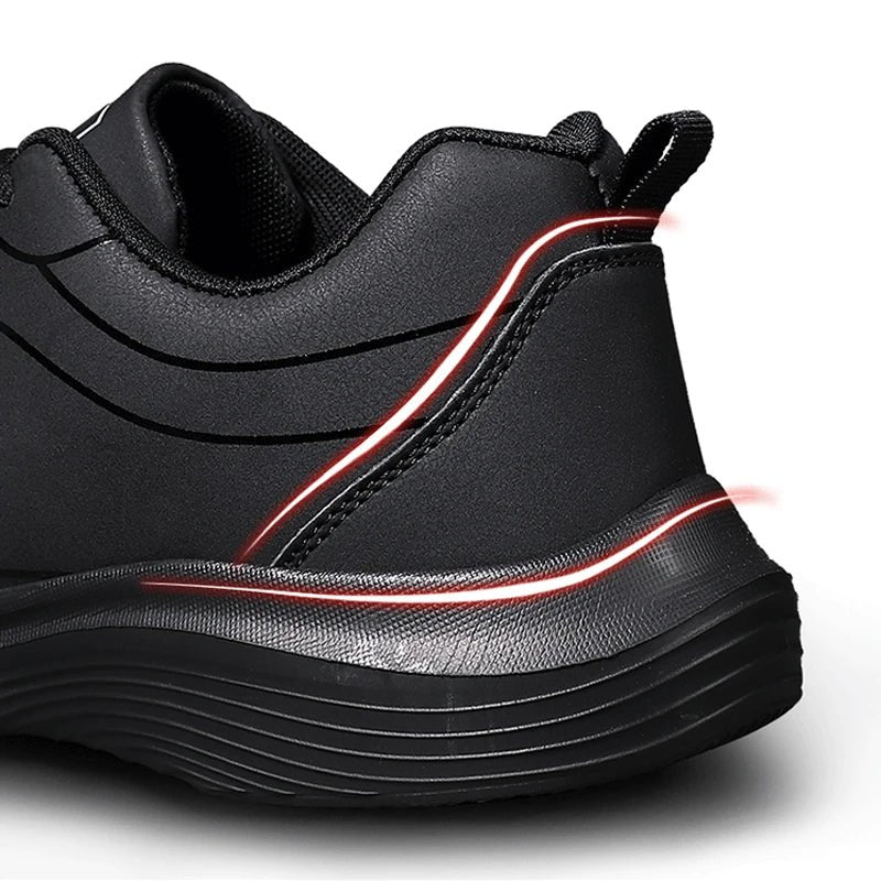 Men’s Waterproof Running Shoes – Lightweight Lace-Up Walking Sneakers with EVA Sole - ORYMERE