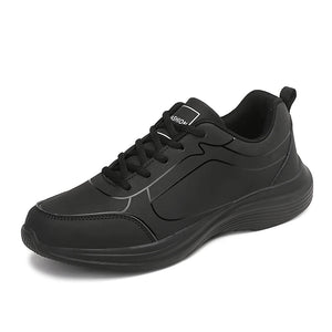 Men’s Waterproof Running Shoes – Lightweight Lace-Up Walking Sneakers with EVA Sole - ORYMERE