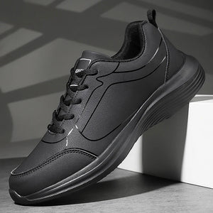 Men’s Waterproof Running Shoes – Lightweight Lace-Up Walking Sneakers with EVA Sole - ORYMERE
