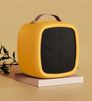 Portable 500W PTC Ceramic Mini Heater | Quiet Desk Space Warmer - ORYMERE