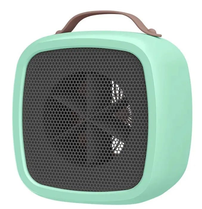 Portable 500W PTC Ceramic Mini Heater | Quiet Desk Space Warmer - ORYMERE