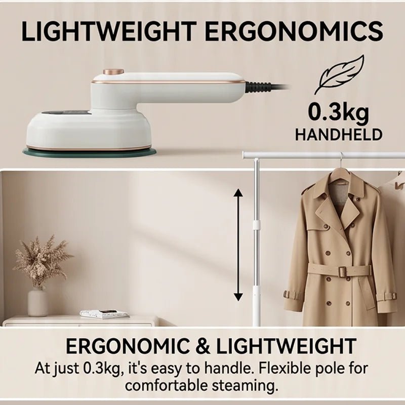 Portable Clothing Plate Electric Iron | Mini Travel Steam Iron - ORYMERE