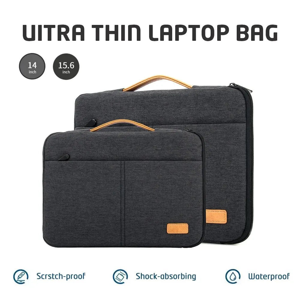 Protective Laptop Sleeve Case 13.3-15.6 Inch | Waterproof Laptop Bag - ORYMERE
