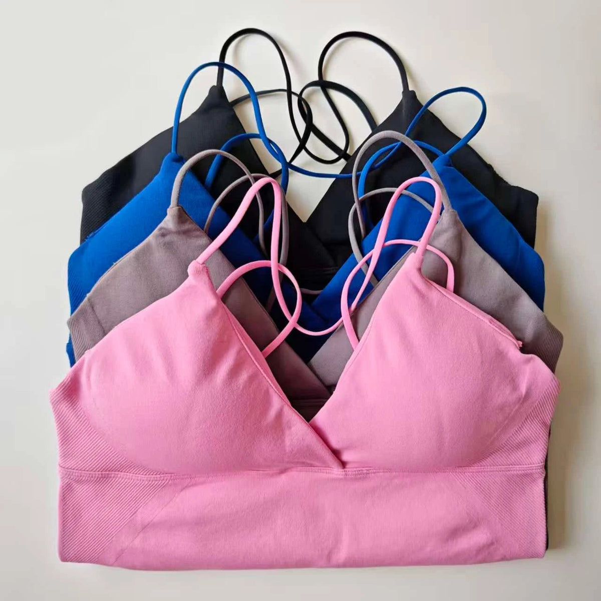 Seamless Twist Front Longline Yoga Top | Women's Gym Workout Vest - ORYMERE