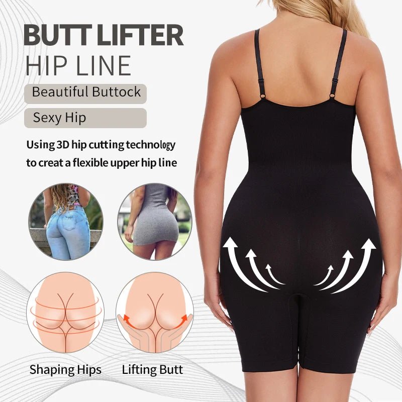 Women's Bodysuit Shapewear Tank Top | Firm Tummy Control Body Shaper - ORYMERE