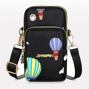 Women's Crossbody Mobile Phone Bag | 3-Layer Wallet & Neck Pouch - ORYMERE
