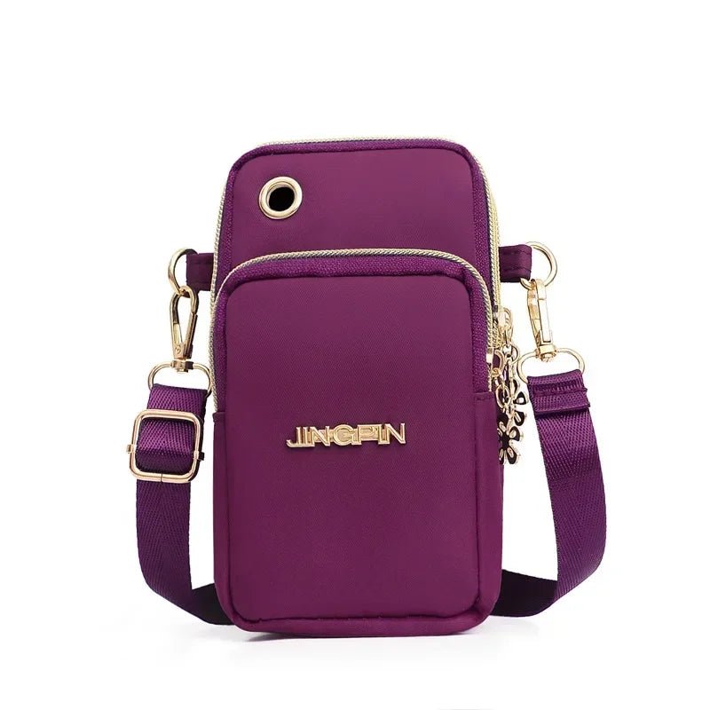 Women's Crossbody Mobile Phone Bag | 3-Layer Wallet & Neck Pouch - ORYMERE