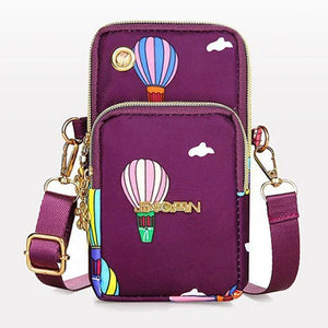 Women's Crossbody Mobile Phone Bag | 3-Layer Wallet & Neck Pouch - ORYMERE