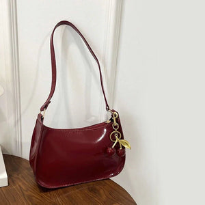 Women's PU Leather Shoulder Bag | Fashion Underarm Commuting Handbag - ORYMERE