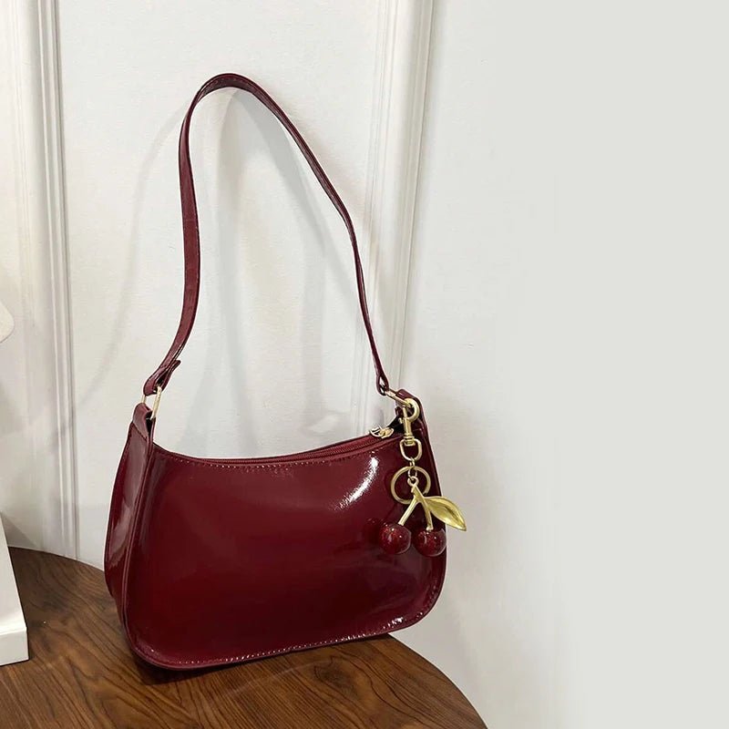 Women's PU Leather Shoulder Bag | Fashion Underarm Commuting Handbag - ORYMERE